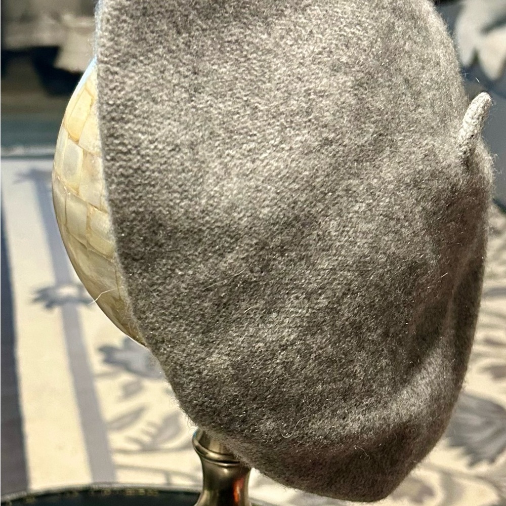 COS Gray Wool Beret